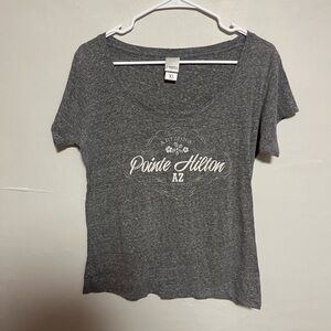 J. America Charcoal Women's Tee